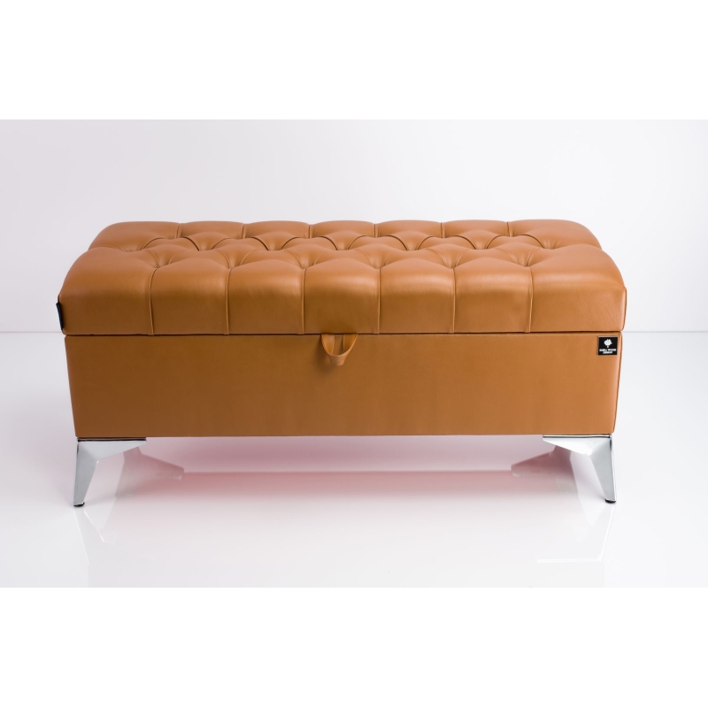 Tufted Storage Bench